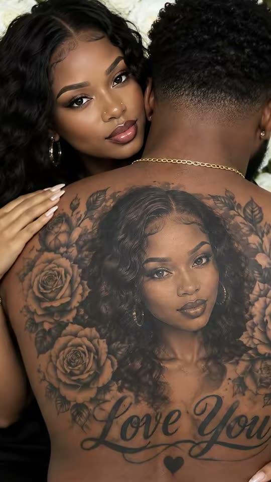 Couple Back Tattoo input