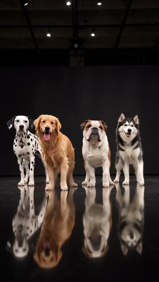 Reference clip showing the Dog Dance Crew trend