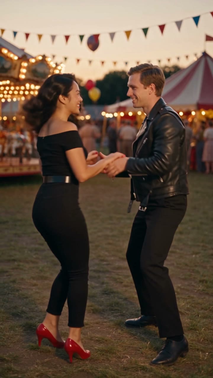 Reference clip showing the Grease Dance trend